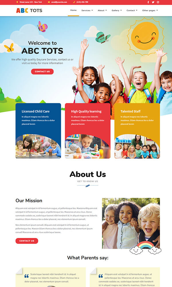 Sitios web dirigido a jóvenes y niños